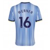 Herren Fußballbekleidung Tottenham Hotspur Timo Werner #16 Auswärtstrikot 2024-25 Kurzarm
